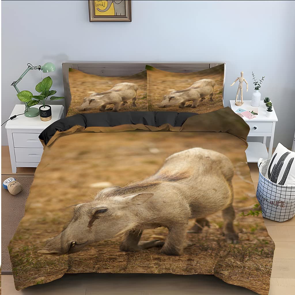 Housse de Couette 240 x 260 pour Lit Double Finis les Boutons Cassés