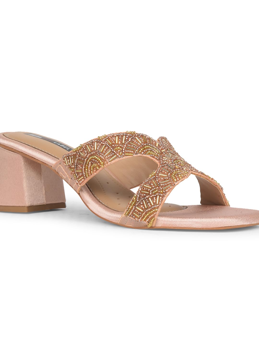Bata Women's Mule Heel Sandal - Elegant and Comfortable Casual Footwear for Everyday Wear with Trendy Design Multicolor 4