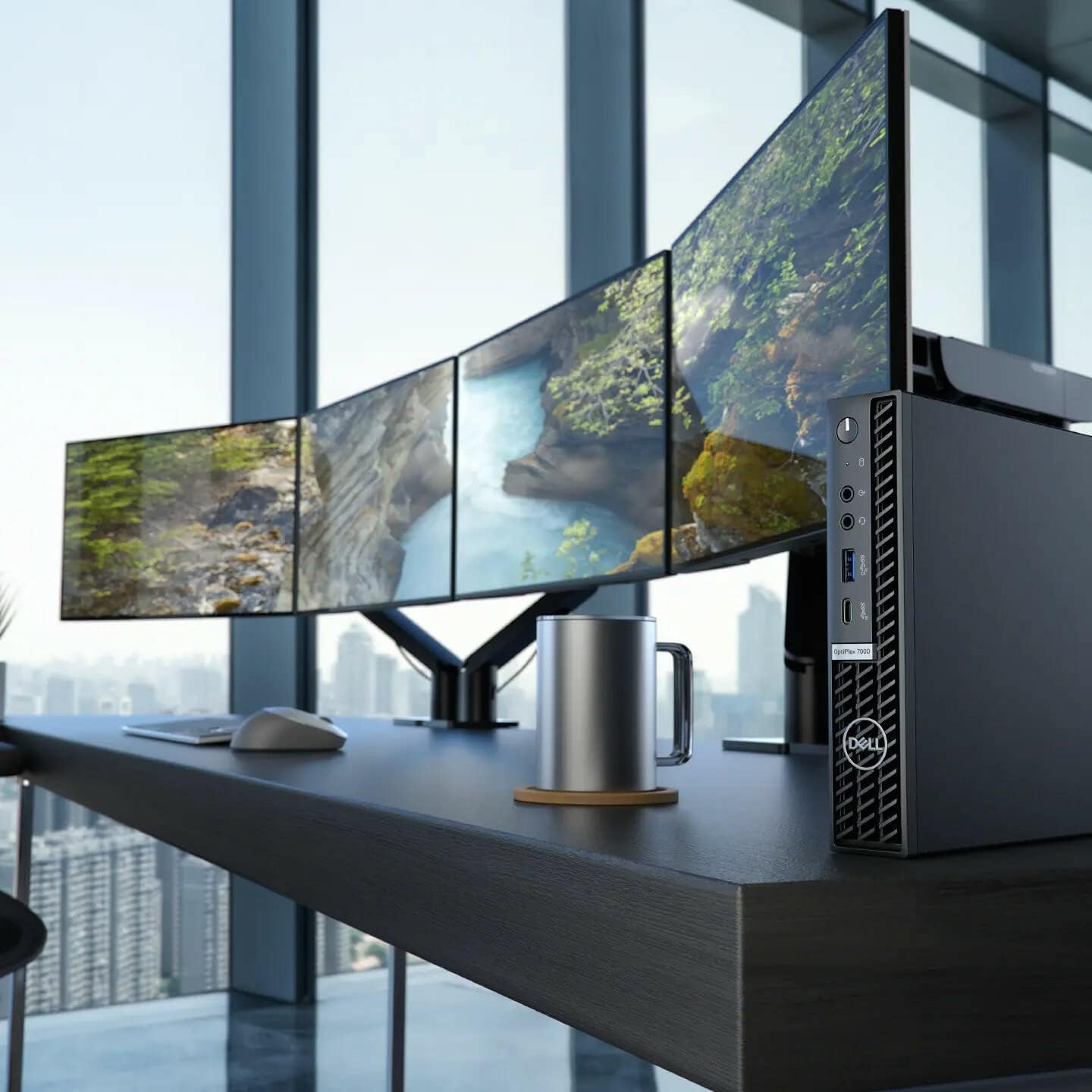 Dell OptiPlex 7000 Micro PC (MFF) Intel 12th Gen Core i5-12500T (6-Core) 256GB PCIe SSD 16GB RAM WiFi 6E AX211 Windows 11 PRO (Renewed)