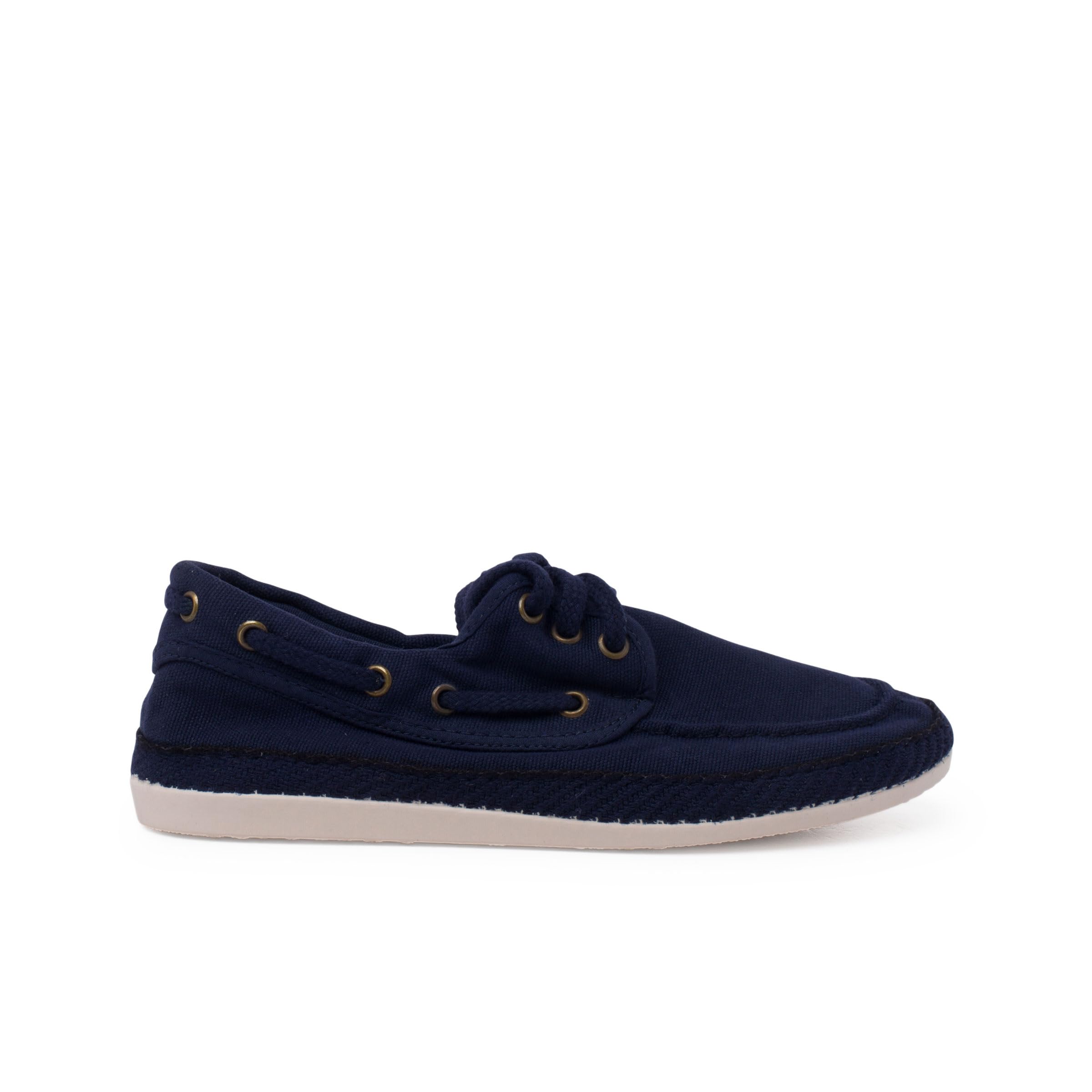 náuticos Casual Tallas Altas Lona Lavada