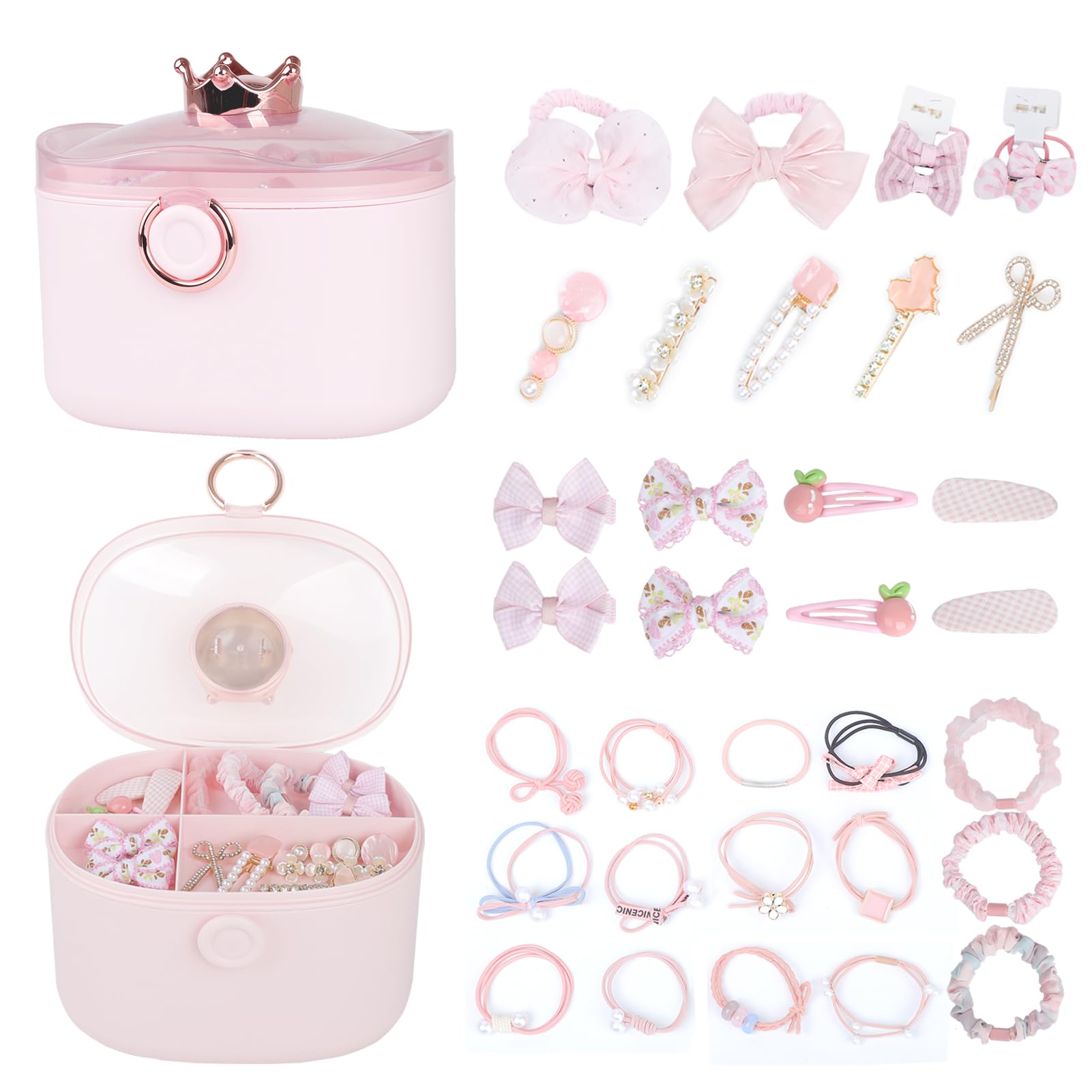 Amazon.co.jp: Sitengle ヘアアクセサリーセット かわいい クラウン