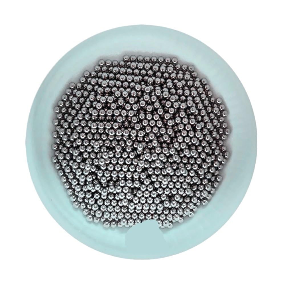 Kulki ze stali nierdzewnej AISI304 o średnicy 1,6 mm, klasa 25, o wysokiej precyzji, pełne kulki łożyskowe (1000 sztuk)
