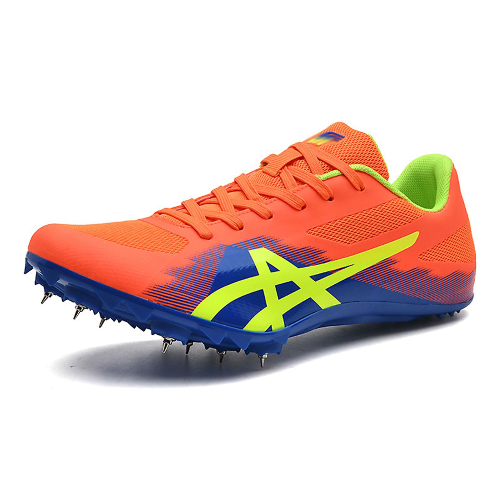 Zapatillas de Atletismo de 8 Clavos,Hombre y Mujer Zapatillas De Atletismo,Sprint Zapatos Deportivos de Media Distancia,Zapatillas Sprint Ligeras Antideslizantes para Correr al Aire Libre