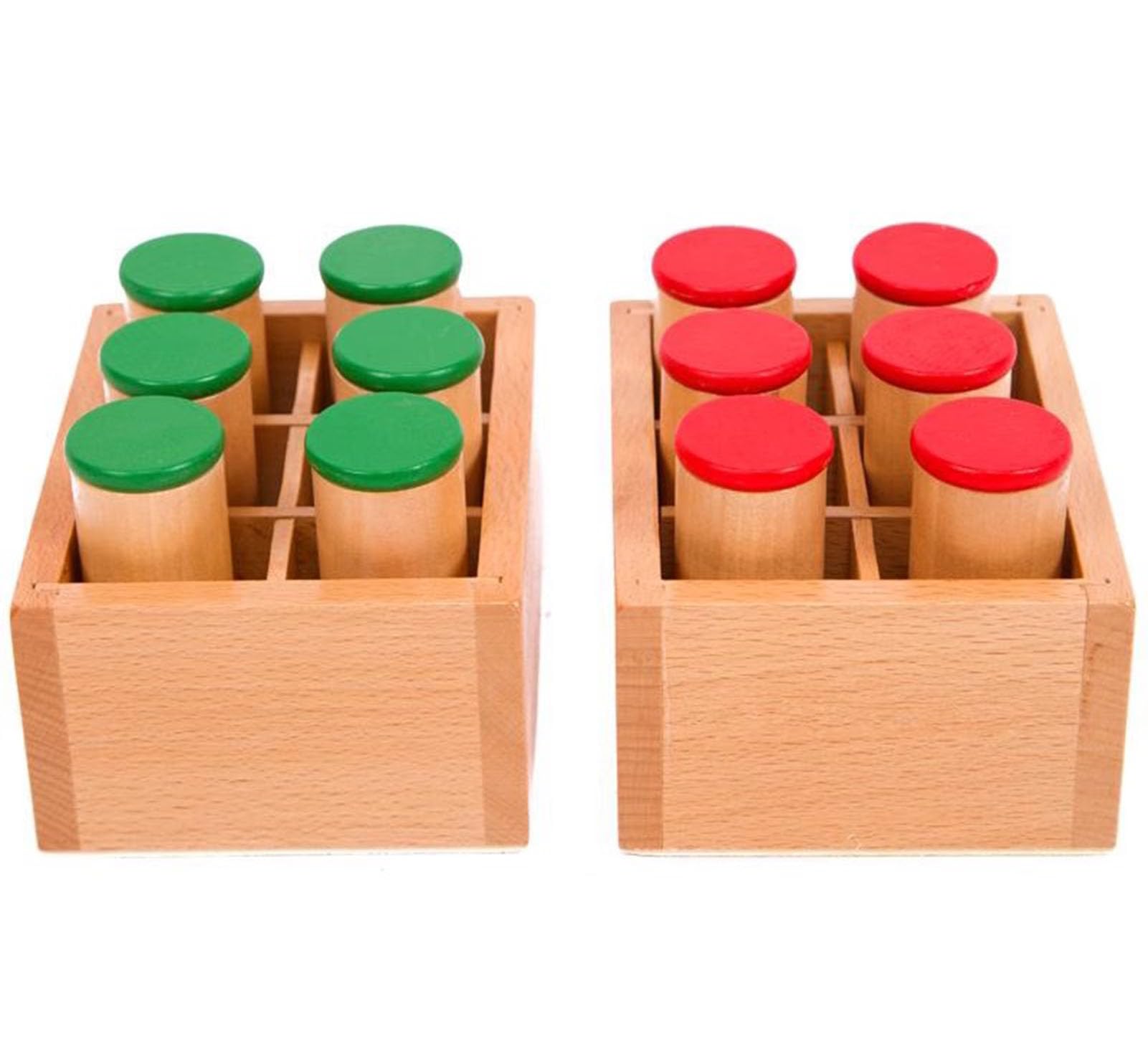 Materiales Sensoriales del Tubo Auditivo, Tubo de Sonido Montessori Ayudas Didácticas Auditivas