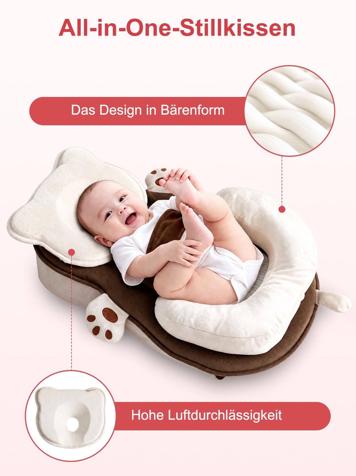 Almohada de Lactancia, Almohada de Lactancia para Biberón