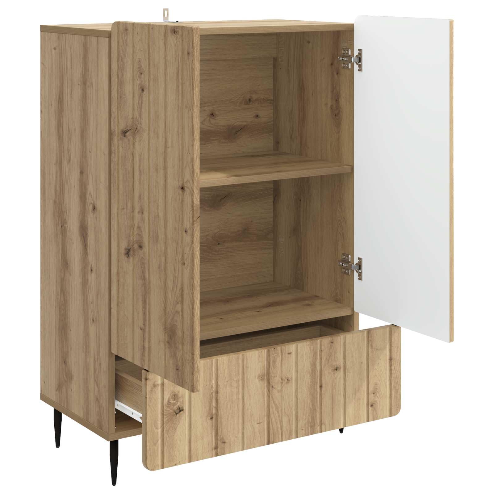 Hothingwell Drewniany kredens 66 x 34,5 x 97 cm