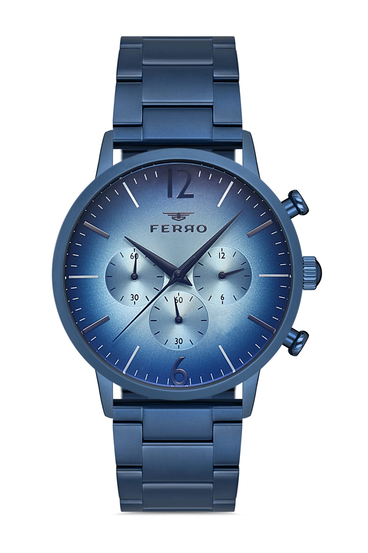 Ferro Venedik Analog Blue Dial Mens Watch-FM11005A-H (B09RPH9GGN) Amazon Price History, Amazon Price Tracker