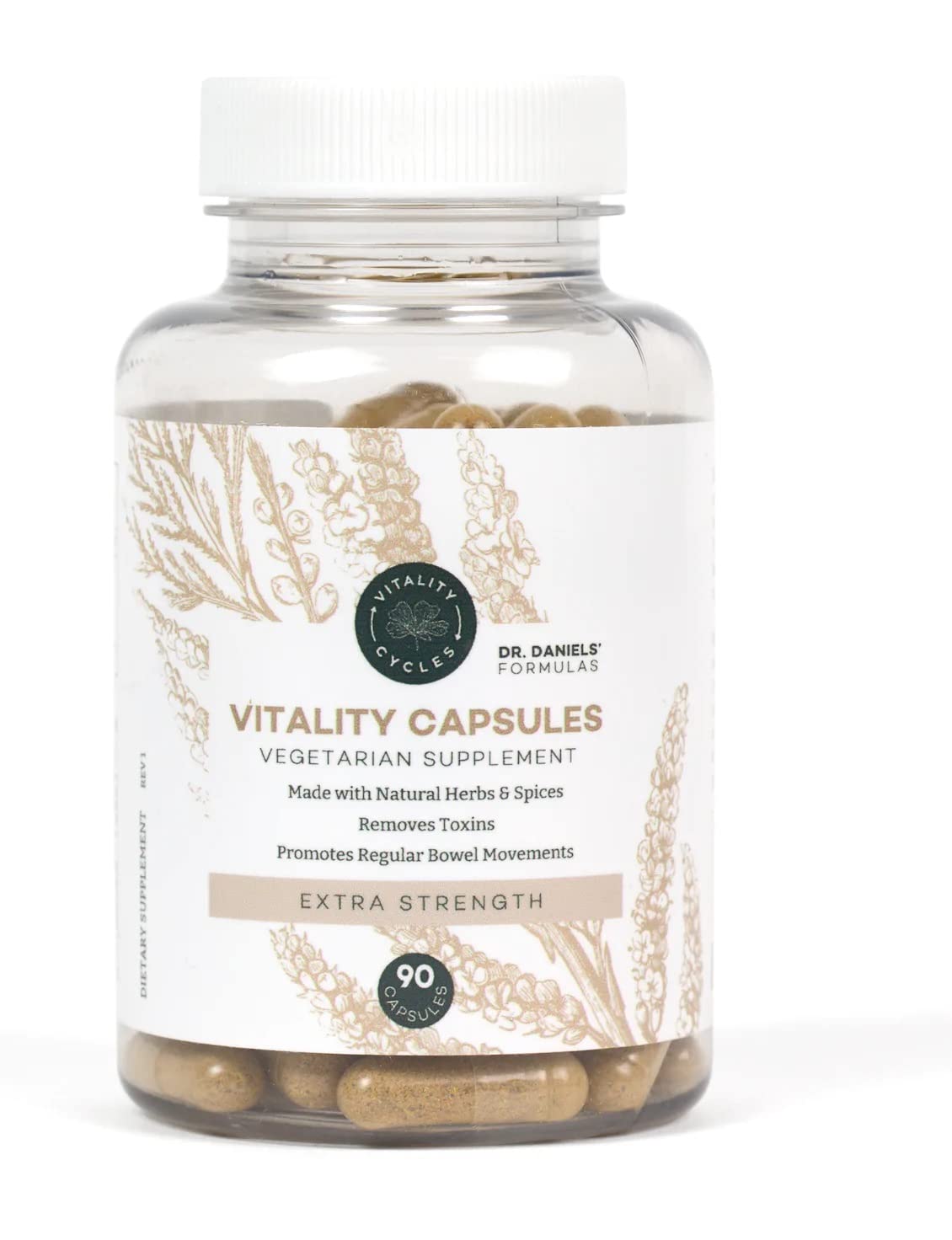 Amazon.com - Dr. Jennifer Daniels' Vitality Capsules (Orange