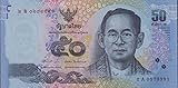 Thailand Pick-Nr: 119 bankfrisch (I) 2013 50 Baht (Banknoten für Sammler)