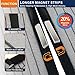 Magnetic Screen Door,Self Sealing Magnets, Easy Install Screen Doors with Magnets,Pet & Kid Friendly- Fits Doors up to 48 x 83 Inches