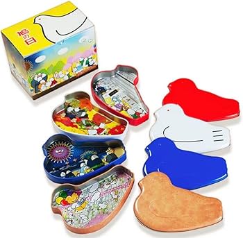 Amazon.co.jp: 鳩サブレー 鳩三郎 豊島屋 鳩の日 限定 スイーツ 缶
