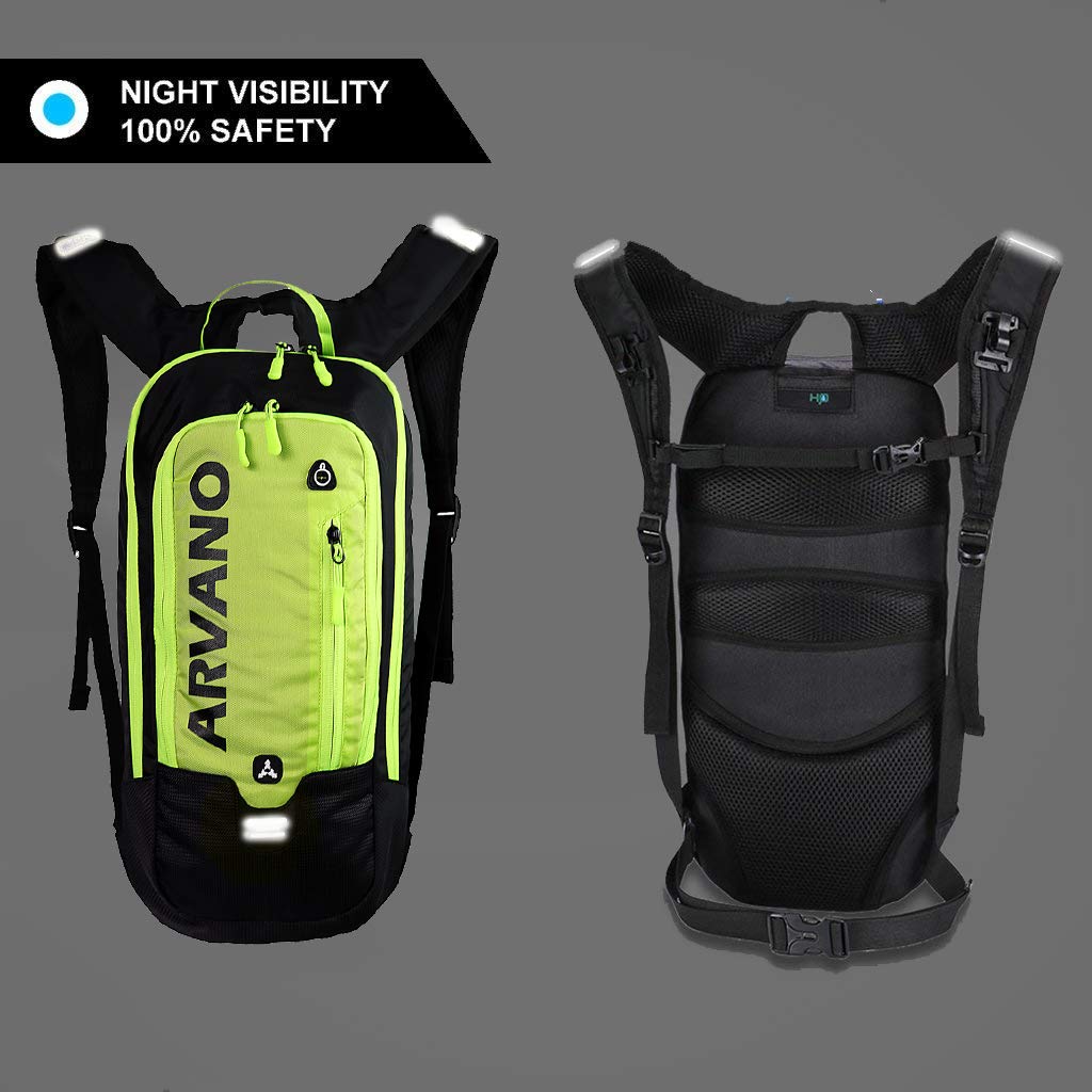 Fahrradrucksack Klein MTB Rucksack Ultraleicht 6L Mountainbike Rucksack für Damen & Herren, Wasserdicht Mehrzweck für Wandern Laufen Fahrrad