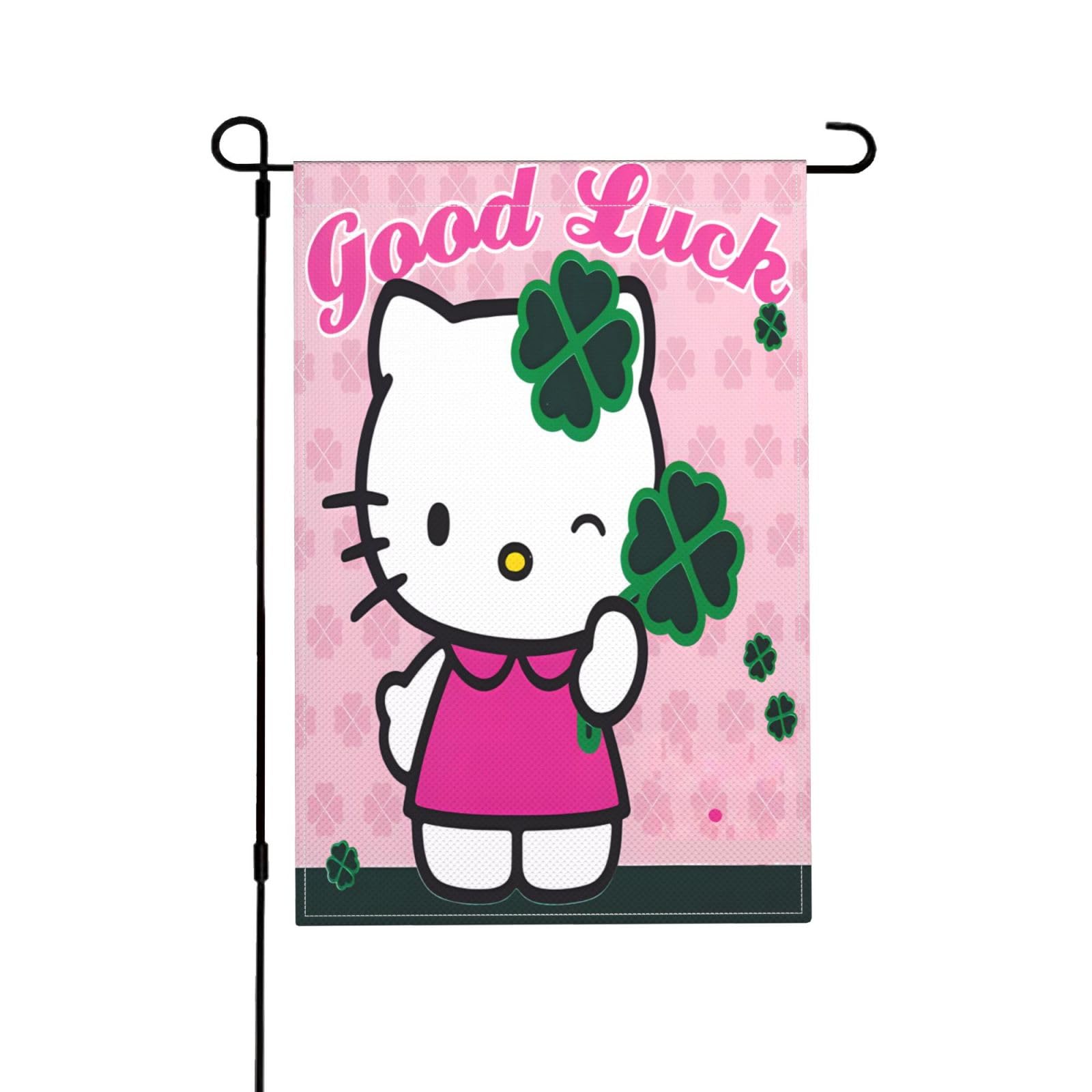Photo 1 of **bundle of 4 flags**nonrefundable**St. Patrick's Day Garden Flag Burlap 12x18 Double Sided Yard Flag Small Farmhouse Ourdoor Home Flag Decoration 17