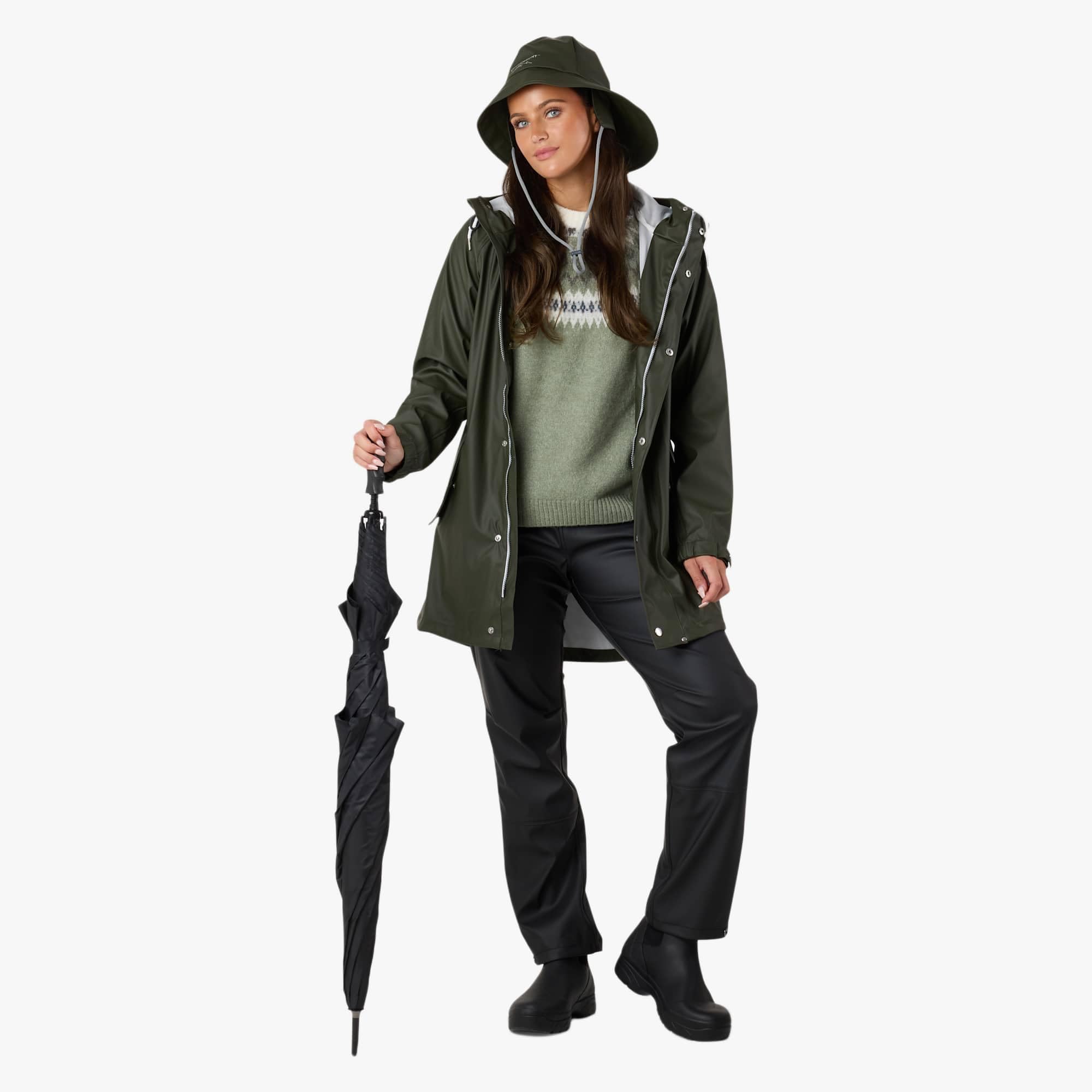 Swedemount Väderöarna Damenmantel Wasserdichter und winddichter Regenjacke