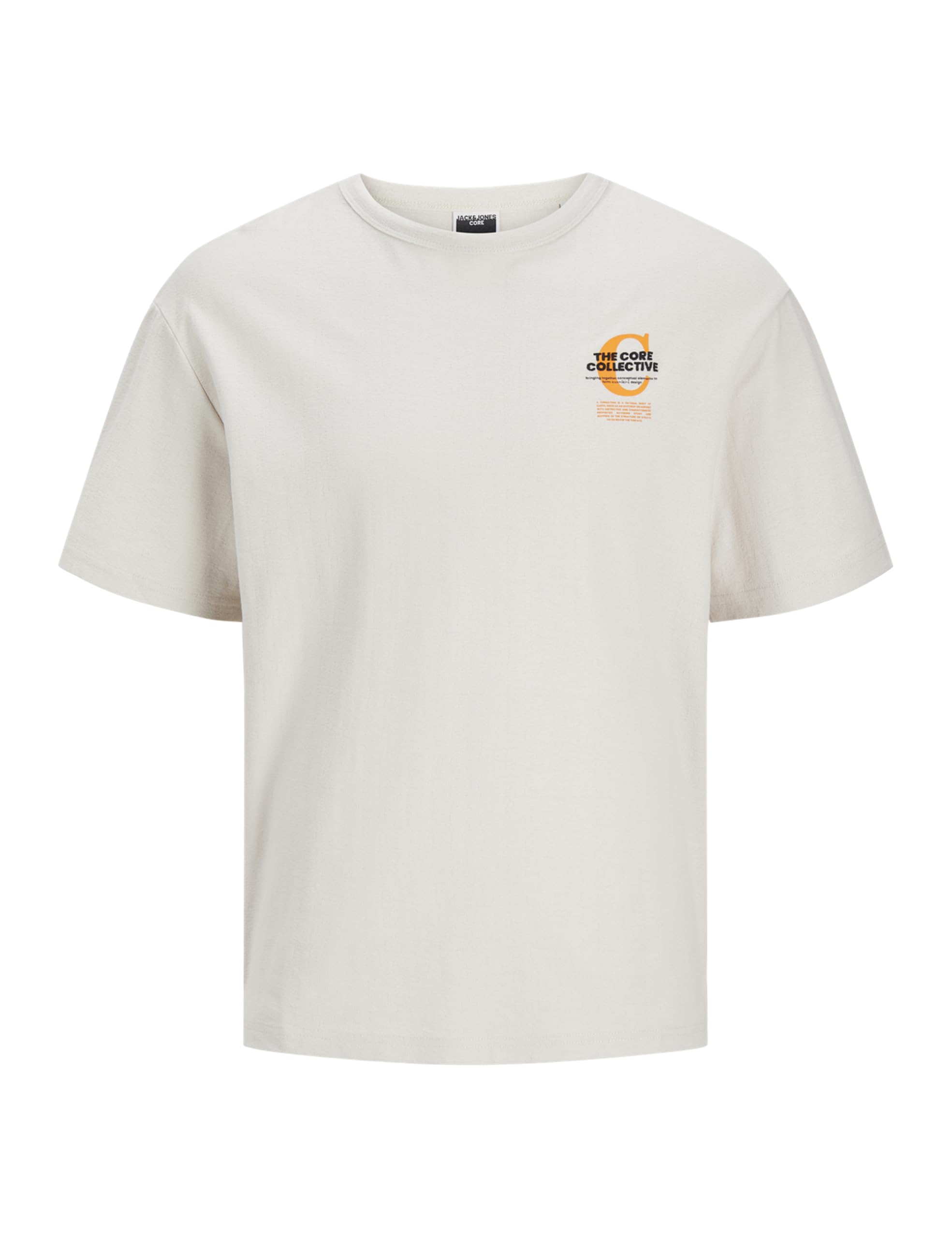 JACK&JONES JCOHOLGER Tee SS Crew Neck, Moonbeam, S