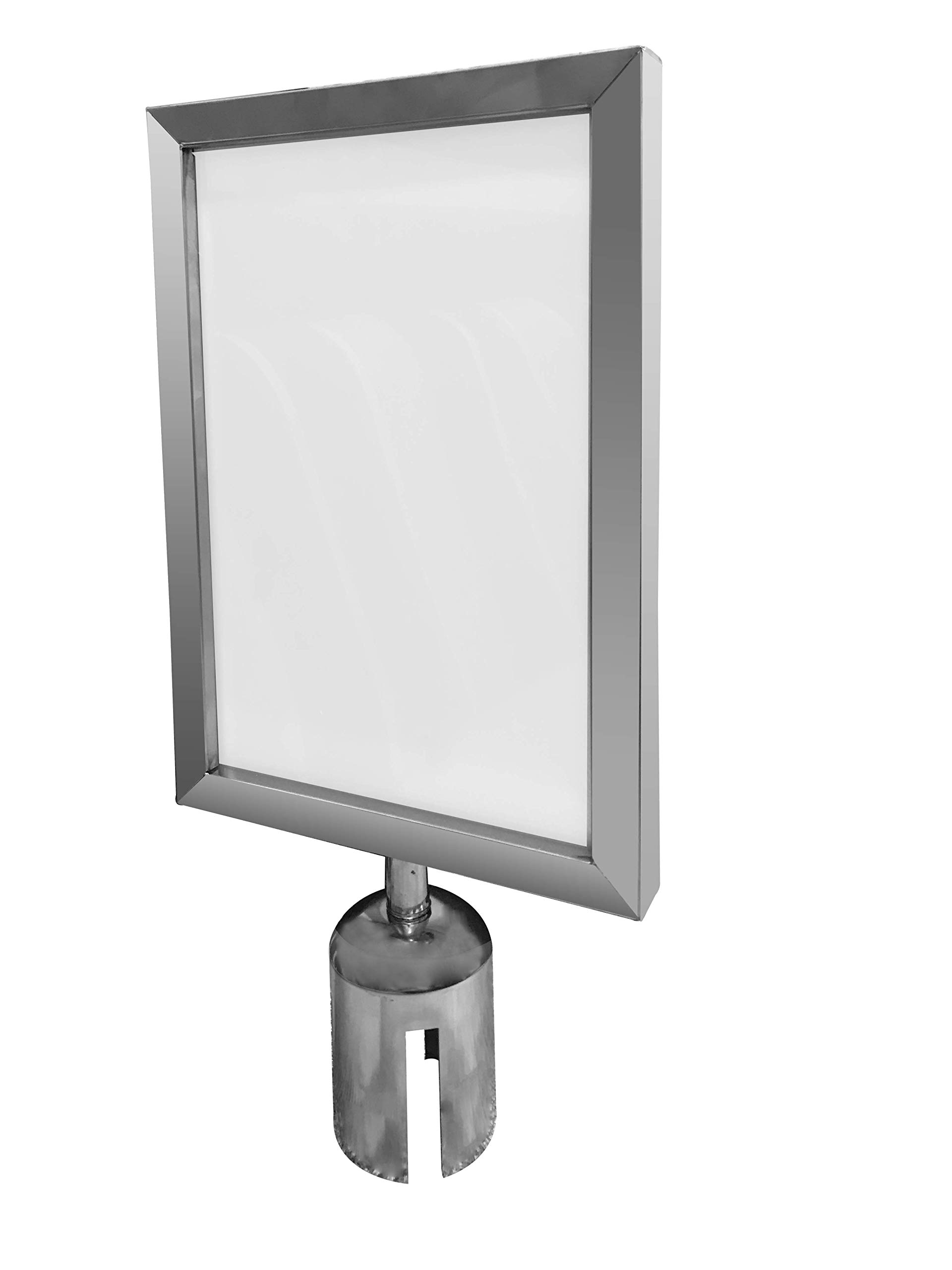 Dolphy Crowd Control Stanchion Sign Holder