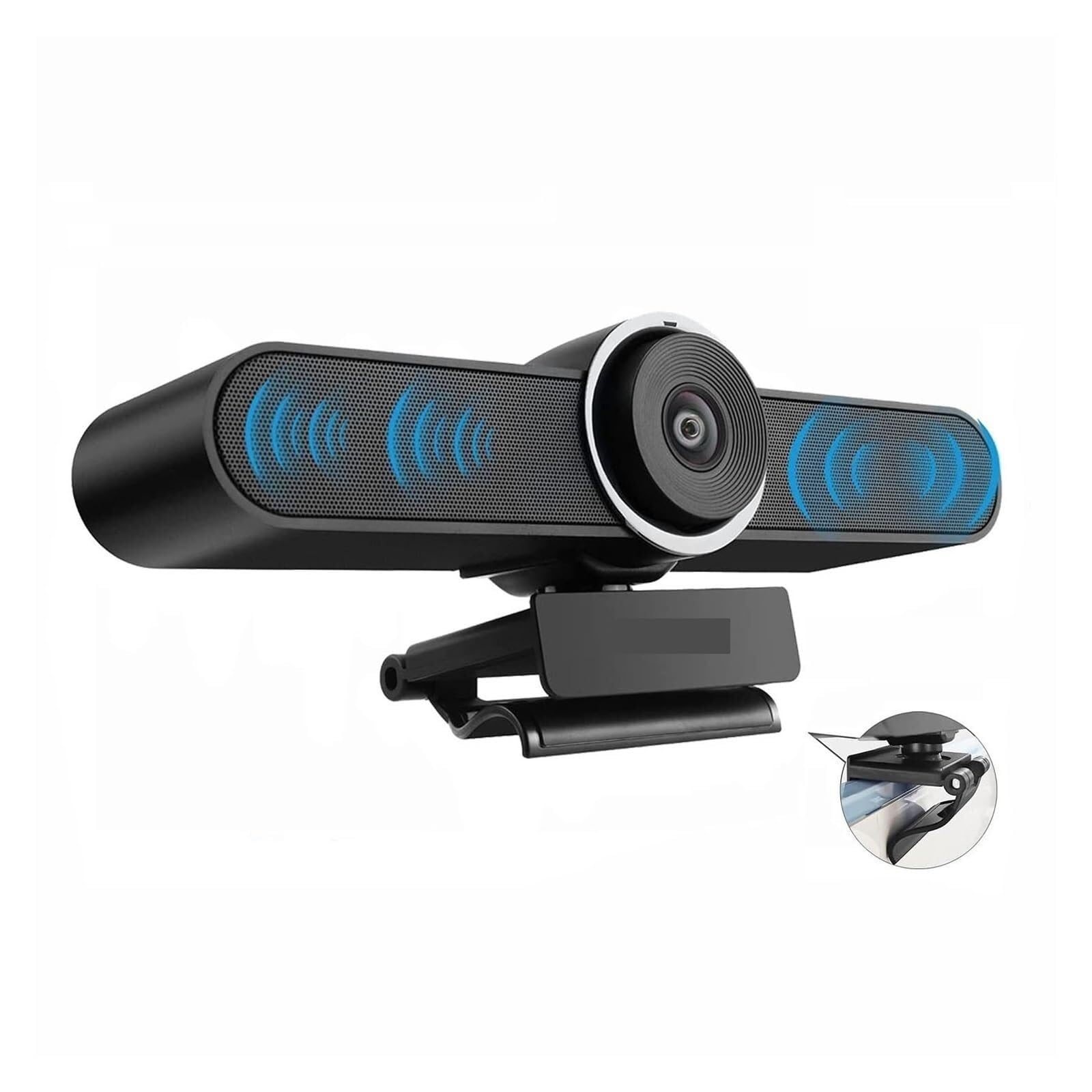 Cámara web para PC, Streaming De Cámara Web Con Micrófono Y Altavoces