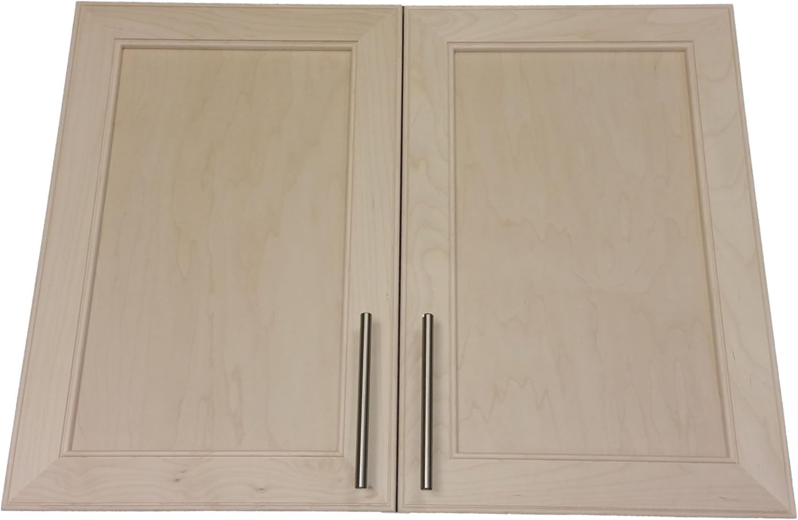 Wood Cabinets Direct MAX-BP-628DD Maxwell on The Wall Double Door Frameless Medicine Cabinet, 28"