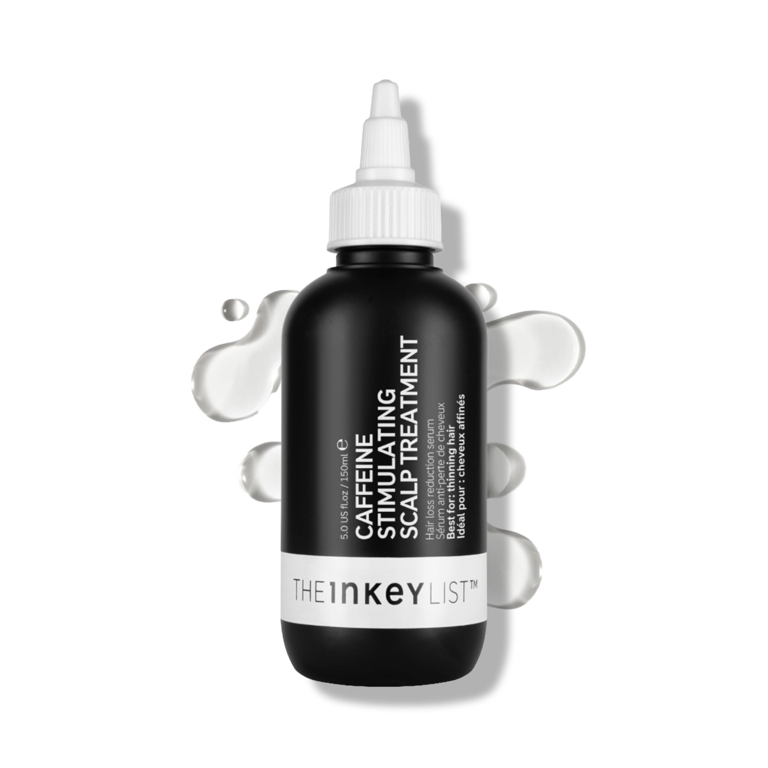 The INKEY List Caffeine Stimulating Scalp Treatment, Contains Redensyl and Caffeine to Encourage Natural Hair Growth Cycle, Leaves Hair Feeling Soft, 5.07 fl oz