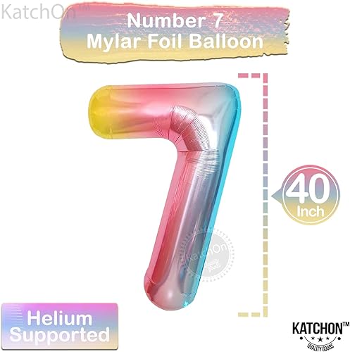 Miniatura 1550 de KatchOn, Globo dorado gigante del número 8 de 40 pulgadas, globo dorado del número 8 para decoraciones de cumpleaños de 8 años para niñas