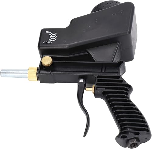Miniatura 5 de TOPINCN Chorro de arena portátil de mano, presión de trabajo de 70-150 PSI, pistola de chorro de arena, máquina de chorro de aire, pistola