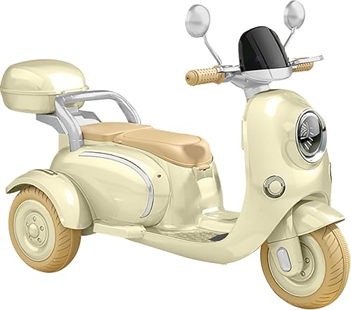 Motocicleta eléctrica de 12 V con 3 ruedas para niños, motocicleta eléctrica para niños, motocicleta para niños, juguetes de paseo con Bluetooth, disponible en Yaxa Venezuela