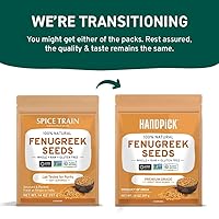 Vista 4 de HANDPICK Fenugreek Seeds (14oz) ALL NATURAL Fenugreek - Indian Origin Whole Methi Seeds (Trigonella Foenum Graecum) Fenogreco En Semillas