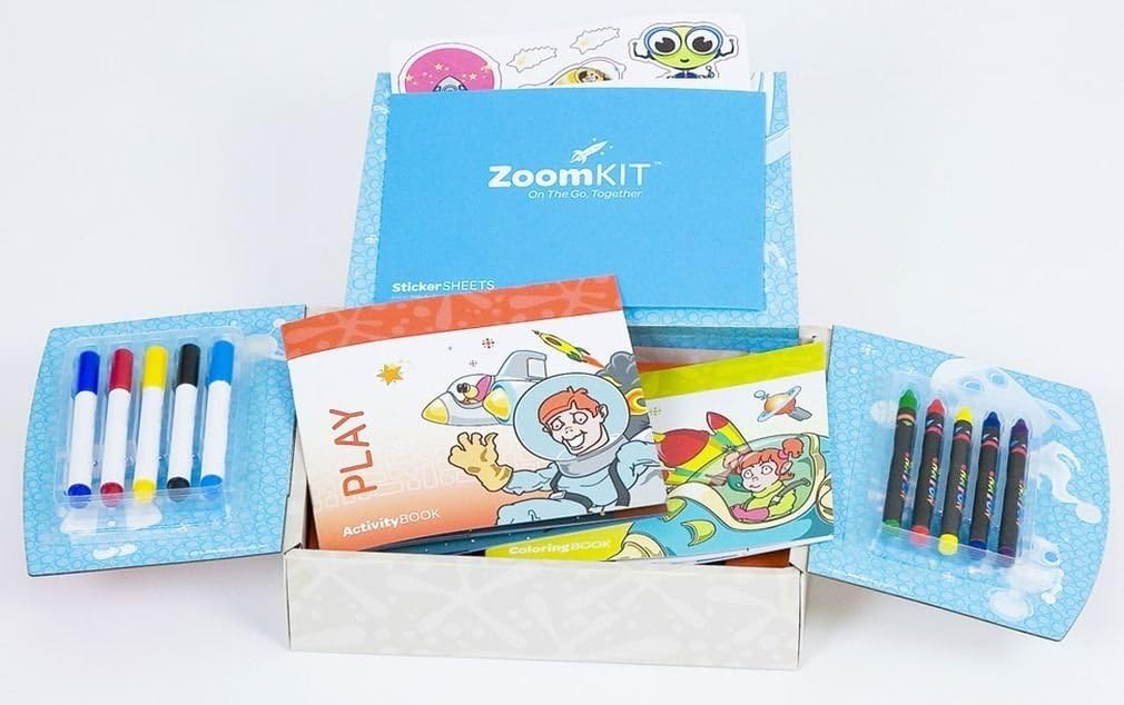 Complete Turquoise Travel Table and Activity System