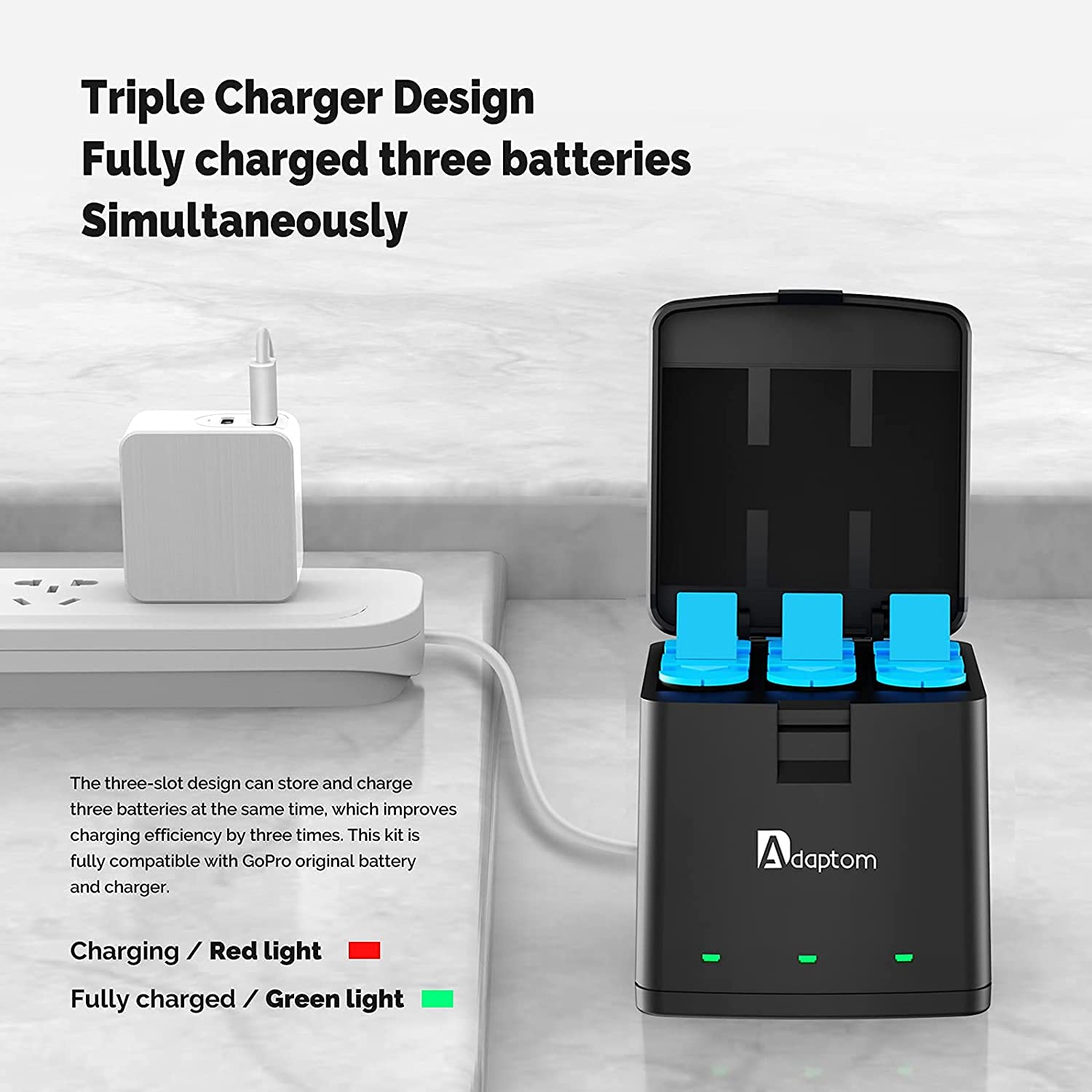 Hero 12バッテリー 充電器セット 3* Amazon | Vemico Hero 12バッテリー 充電器セット 3*1800mAh
