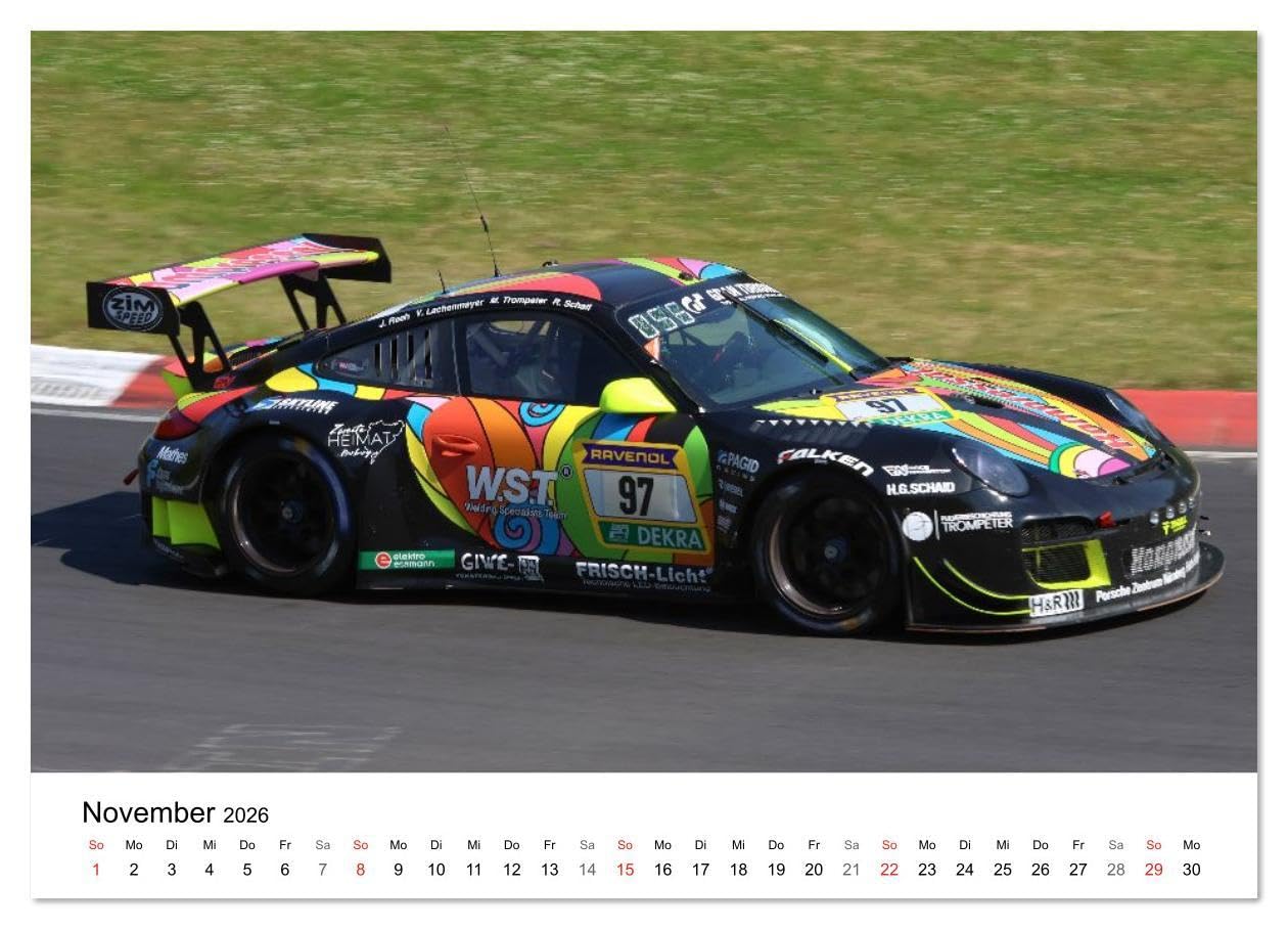 Motorsport aus Zuffenhausen (Wandkalender 2026 DIN A3 quer), CALVENDO Monatskalender: Porsche Motorsport Bilder (CALVENDO Sport)