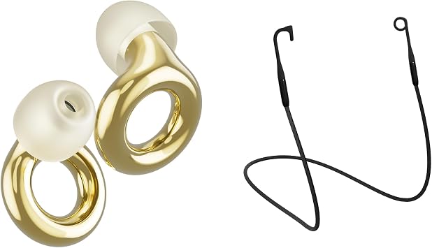 Loop Experience 2 Ear Plugs + Loop Link Connector Set | Ear Plugs for Live & Festival | Includes Anti-lost Strap