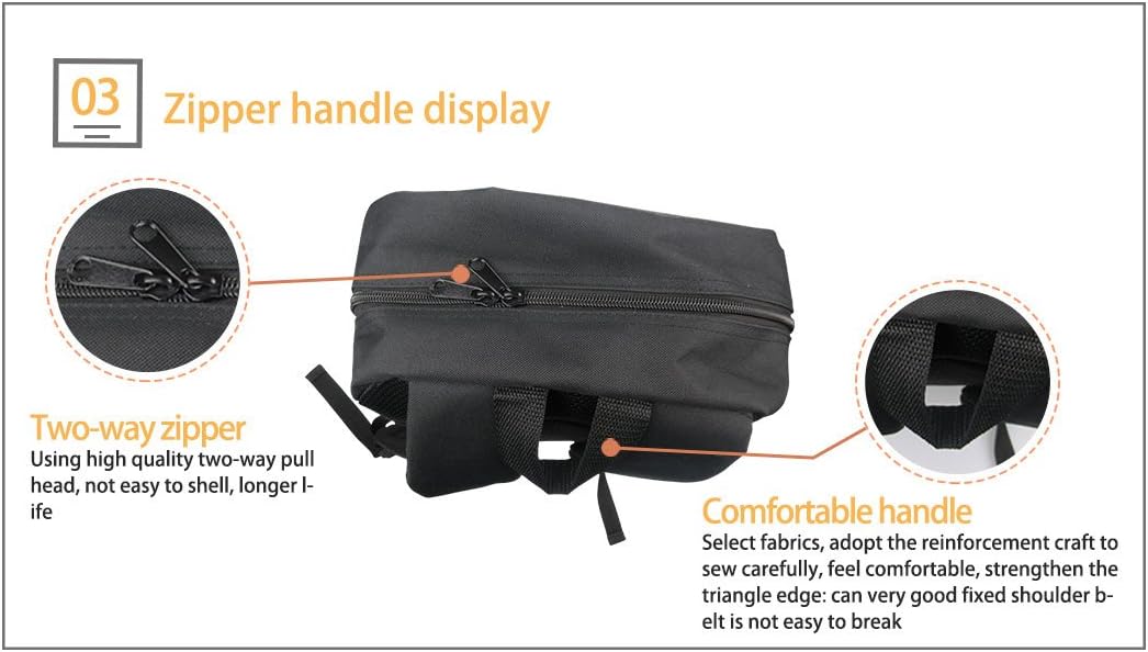 Dellukee Fox Print Funny School Backpack for Kids Boys Girls Middle School Elementary Book Bag Large Durable Daypack - Image 5