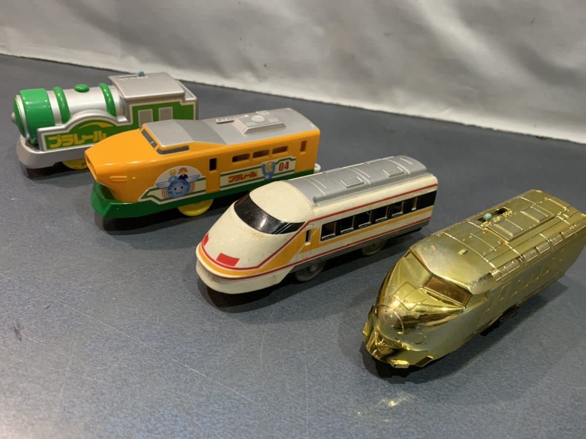 Amazon | 激? プラレール車両 4点 まとめ売り 金色 0系 新幹線 動力04