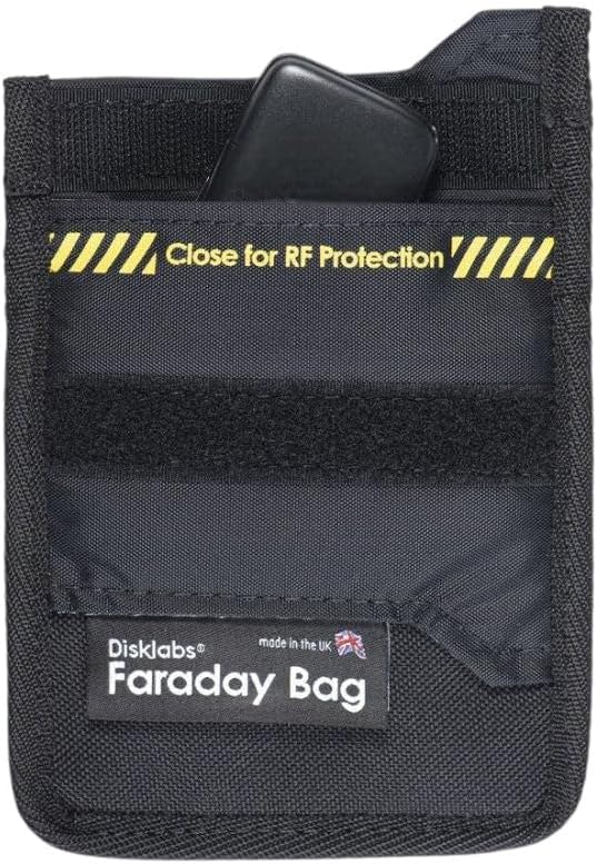 Police Approved Key Shield KS1 Faraday Pouch Bag for Protection Against Keyless Car Crime Guard Key Fob