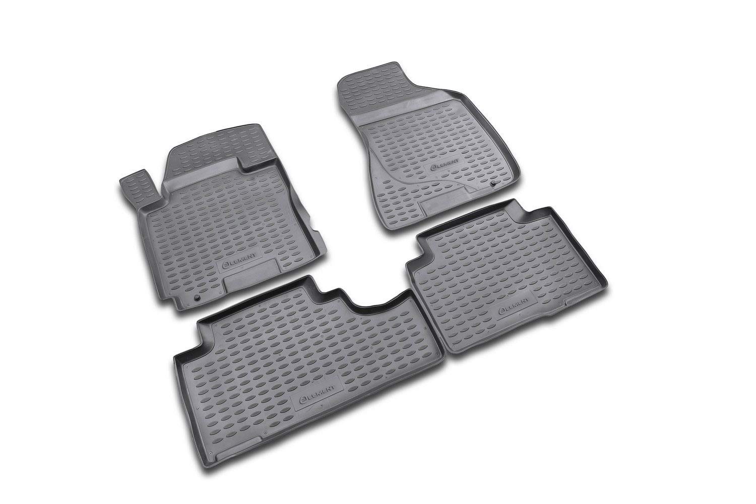 ELEMENT Alfombrillas 3D para ŠKODA Karoq 2017- | Familiar | Europa | Sin Caja Asiento | 4 Piezas — view 40