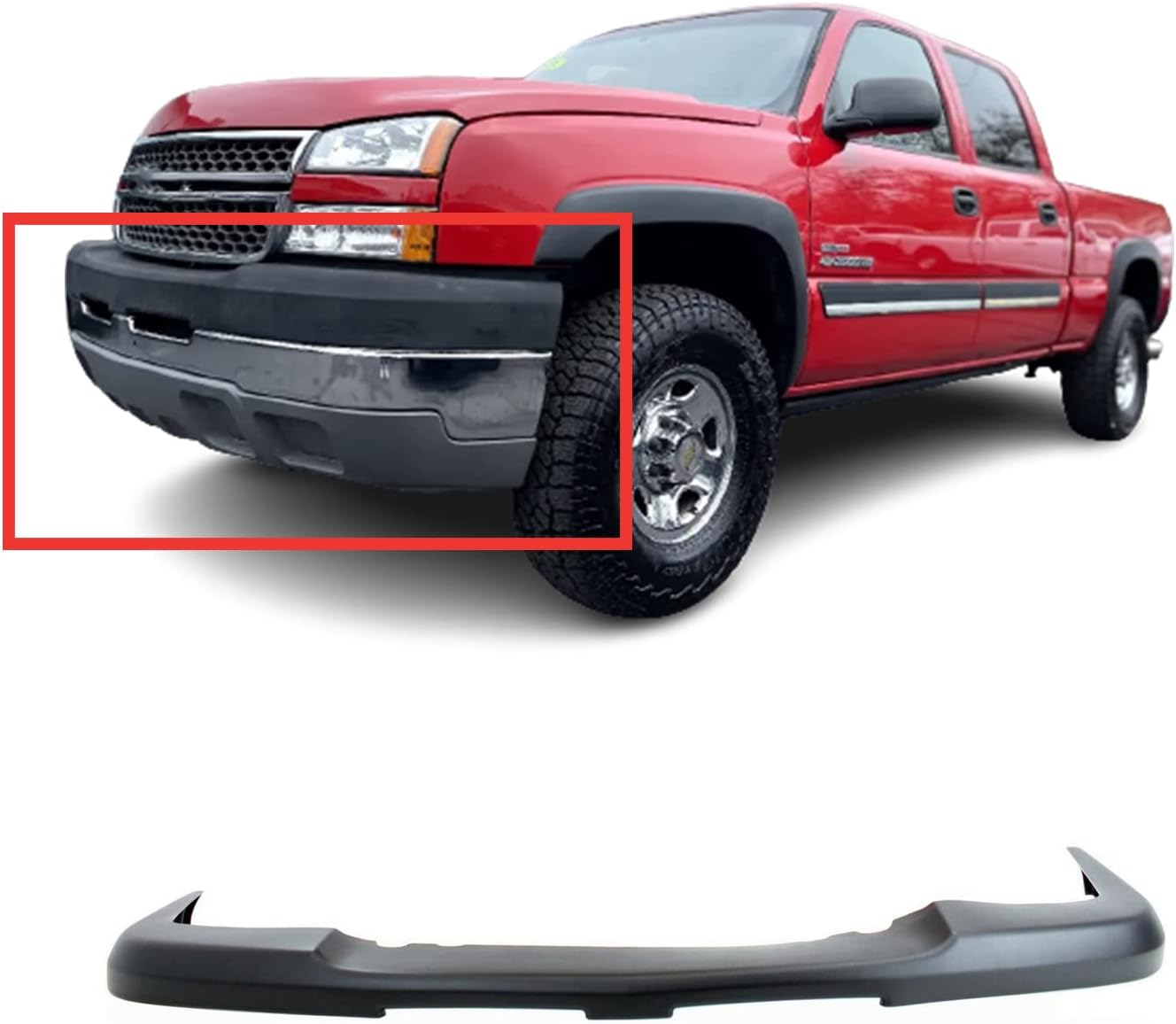 FitParts Compatible With Front Upper Bumper Cover 20032006