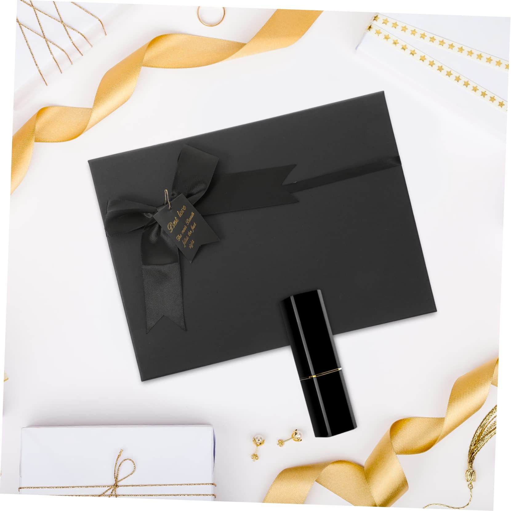 minkissy 2stücke Geschenkbox Aus Kraftpapier Mit Schleife Für Kosmetik Und Accessoires Für Geburtstage Hochzeiten Und Besondere Anlässe