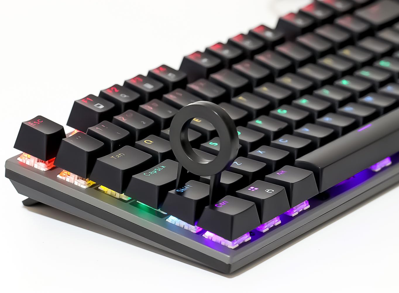 Teclado Gamer Mecânico Adamantiun Shuriken T10 Switch Brown