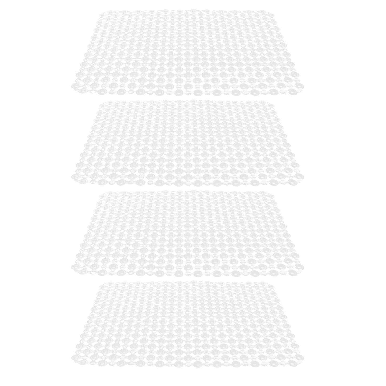 Alfombrilla de secado antideslizante de PVC rectangular para encimera de cocina
