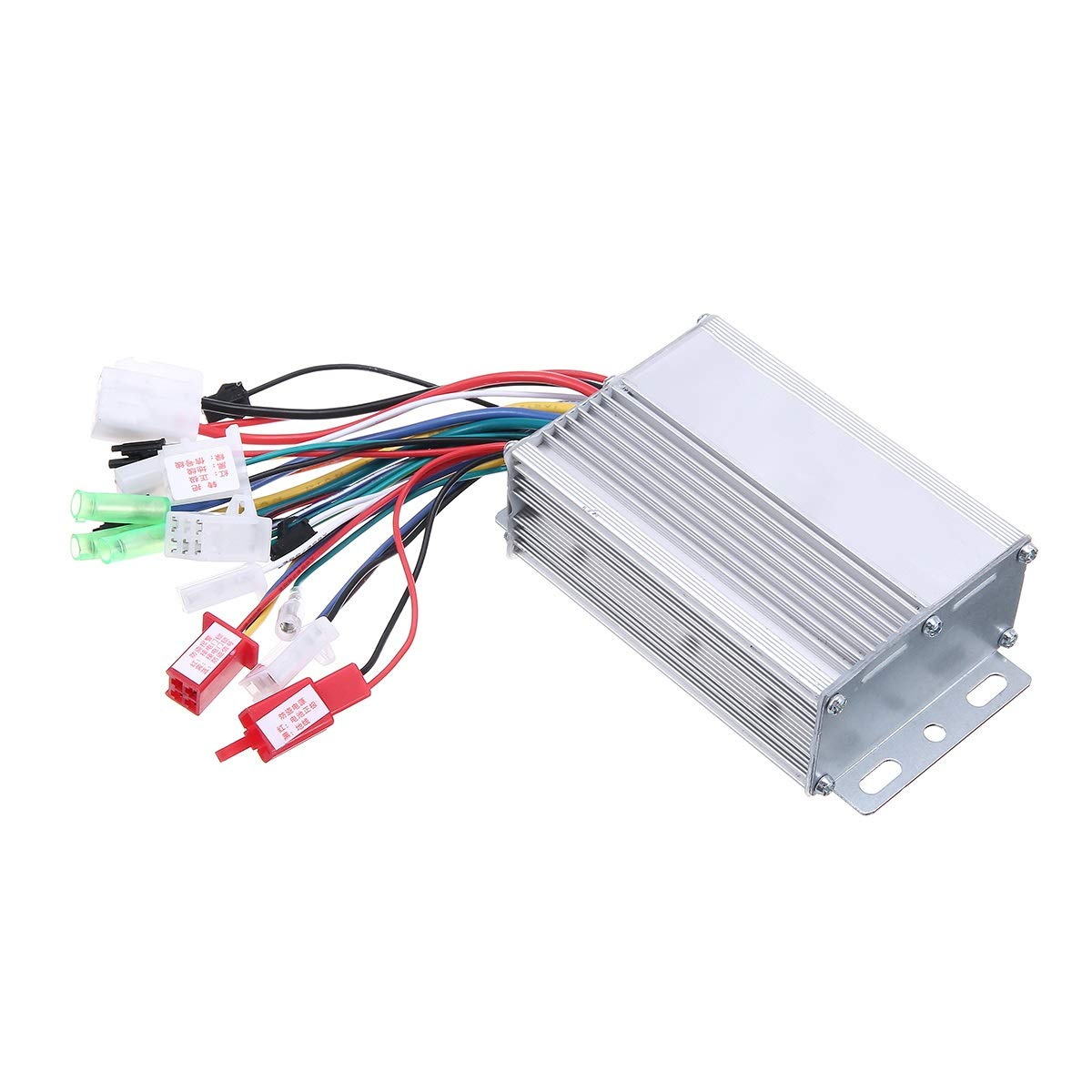 Centralina Monopattino Elettrico 36v/48v 350w/450w/500w Motor Controller E-Bike Brushless velocità Driver Controller Accessori for Biciclette Elettriche Brushless Motor Controller(48V500W)