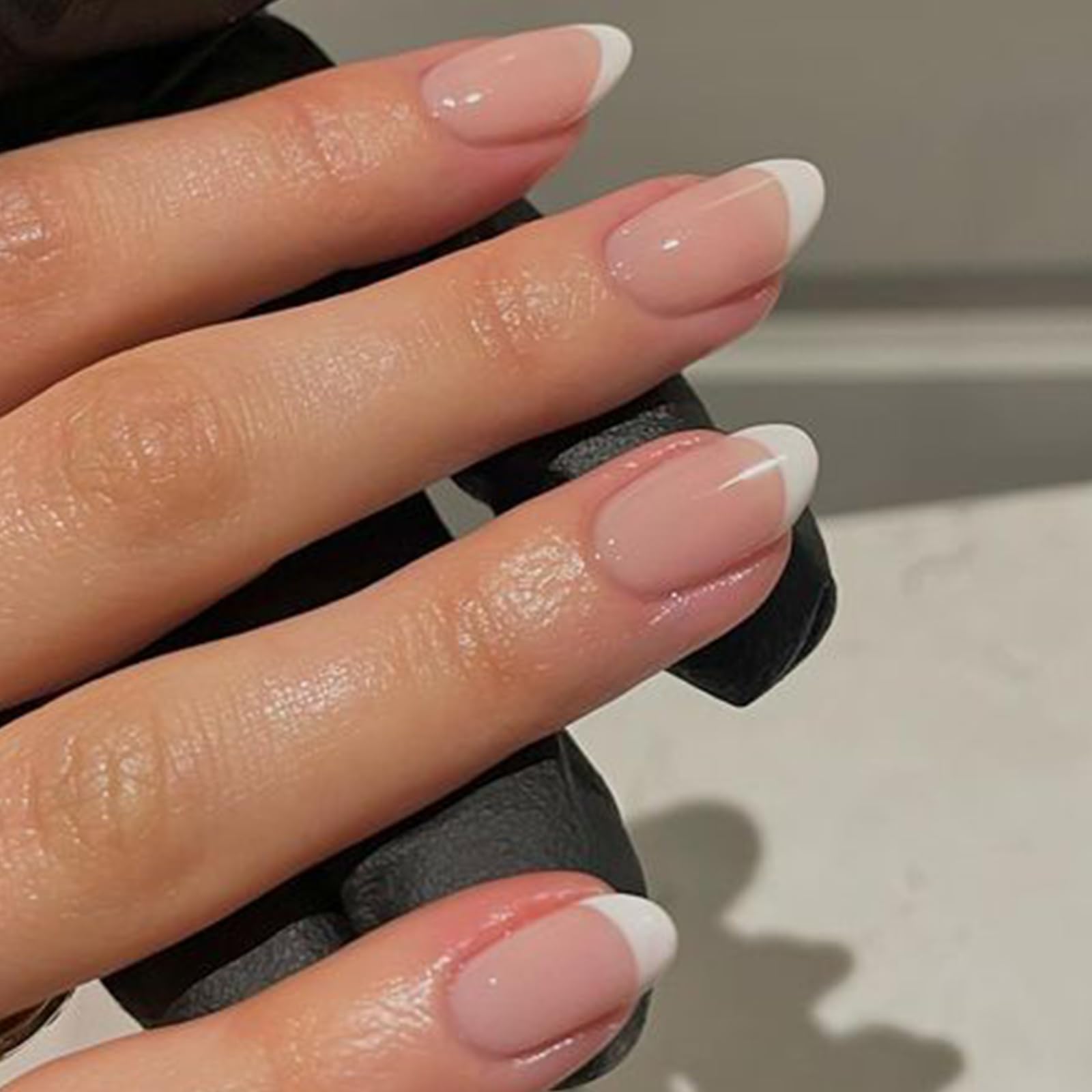Modelones French Tip Press On Nails - Long Lasting -2 Modelones French Tip Press On Nails - Long Lasting -2