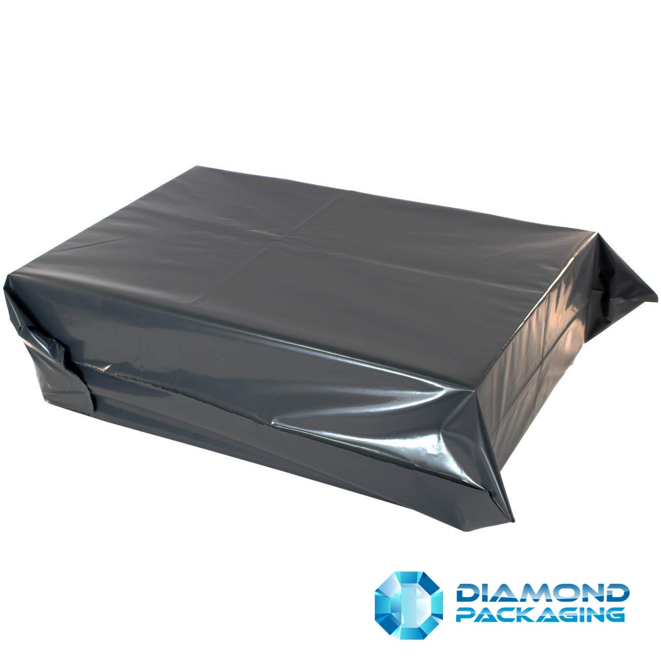 Diamond Packaging - Bolsas de plástico para envíos postales (5000 unidades, 165 x 230 mm), color gris