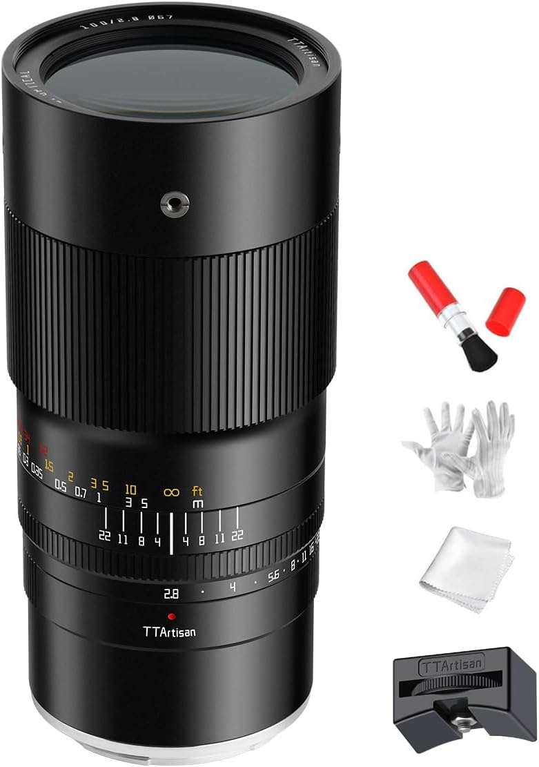 TTArtisan: 100mm f/2,8 Macro 2X Tilt-Shift für Sony E-, Fuji X-, Canon
