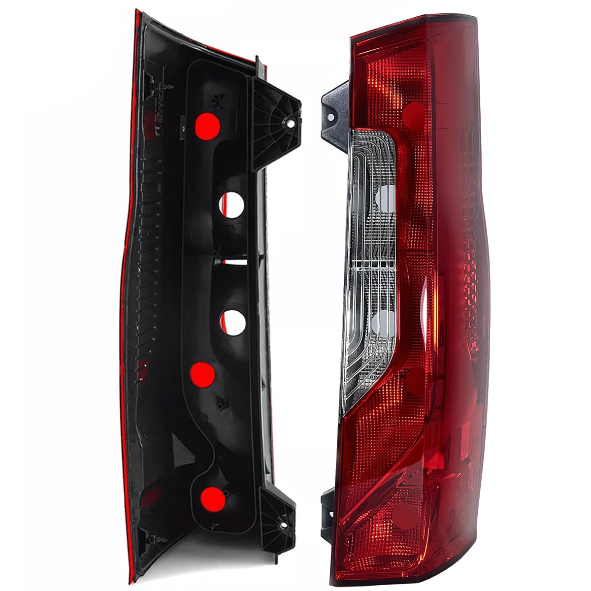 Fanale posteriore destro Kompatibel con Mercedes Sprinter 907 910 W907 W910 2018- E-Prüf 9108200100 09108200100 9108200100