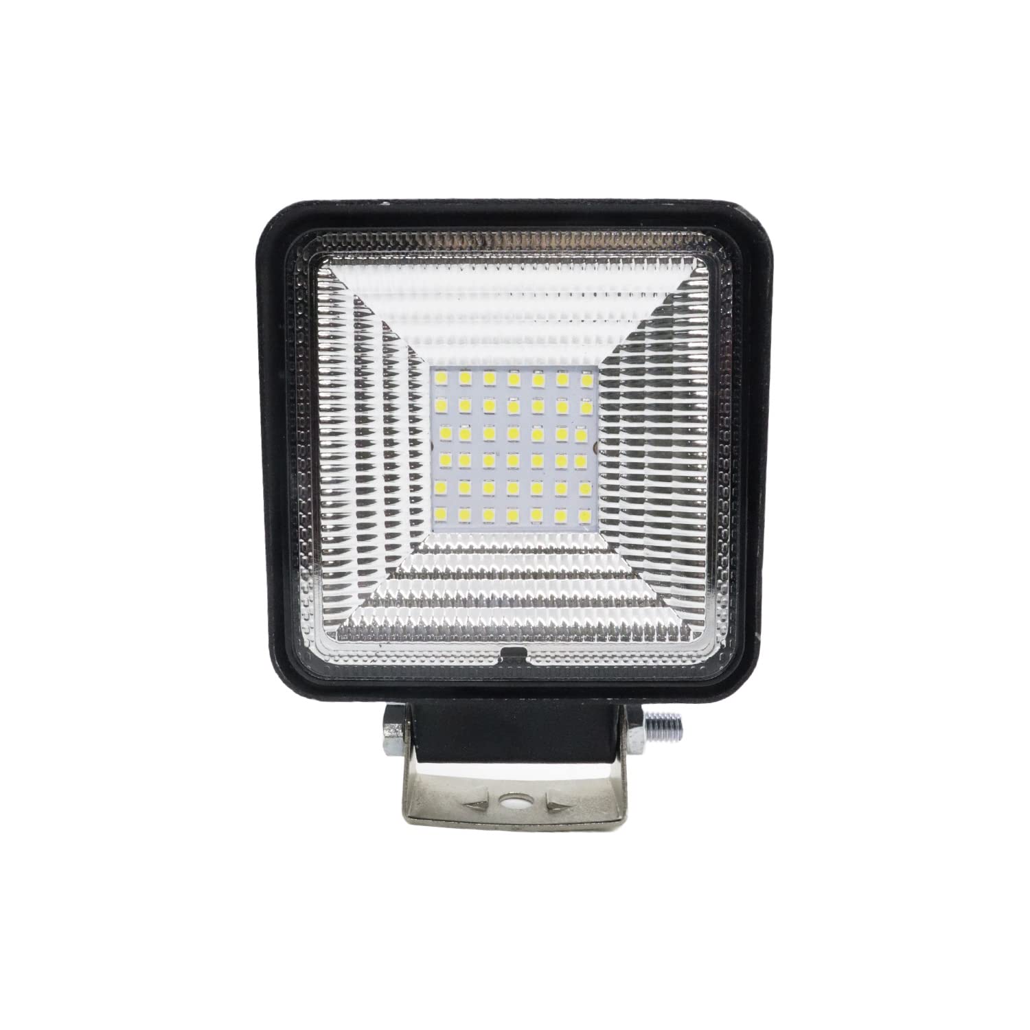 AUTOPOWERZ® KI KARRY 42LED Square Fog Light Flood Driving Lamp for Car, Off Road Truck, Jeep, SUV, ATV and UTV (72W, 12V-80V DC, White)
