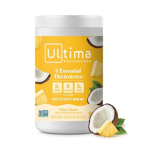 Miniatura 1 de Ultima Replenisher Polvo de electrolitos de hidratación sin dieta cetogénica y sin azúcar se siente reabastecido revitalizado naturalmente endulzado