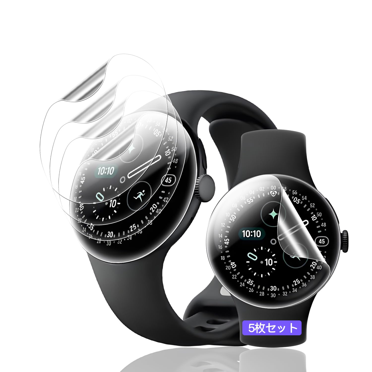 Amazon | 用 Google Pixel Watch 4 41mm 保護フィルム フィルム キズ