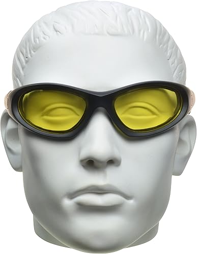 Miniatura 9 de Bikershades Gafas de seguridad para motocicleta, intercambiables, para hombres, tamaños de cabeza grandes