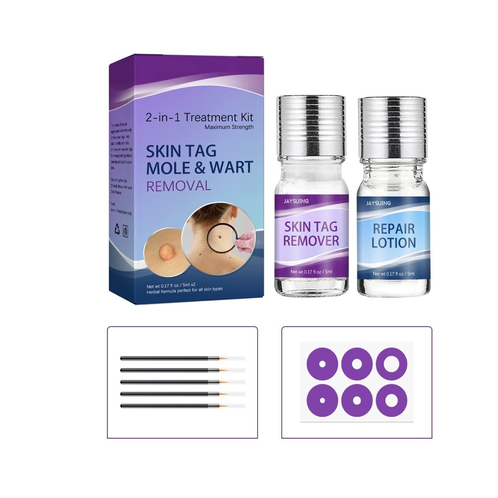 Buy Skin Tag Remover,Skin Tag Removal & Repair Lotion Set,Hand and ar