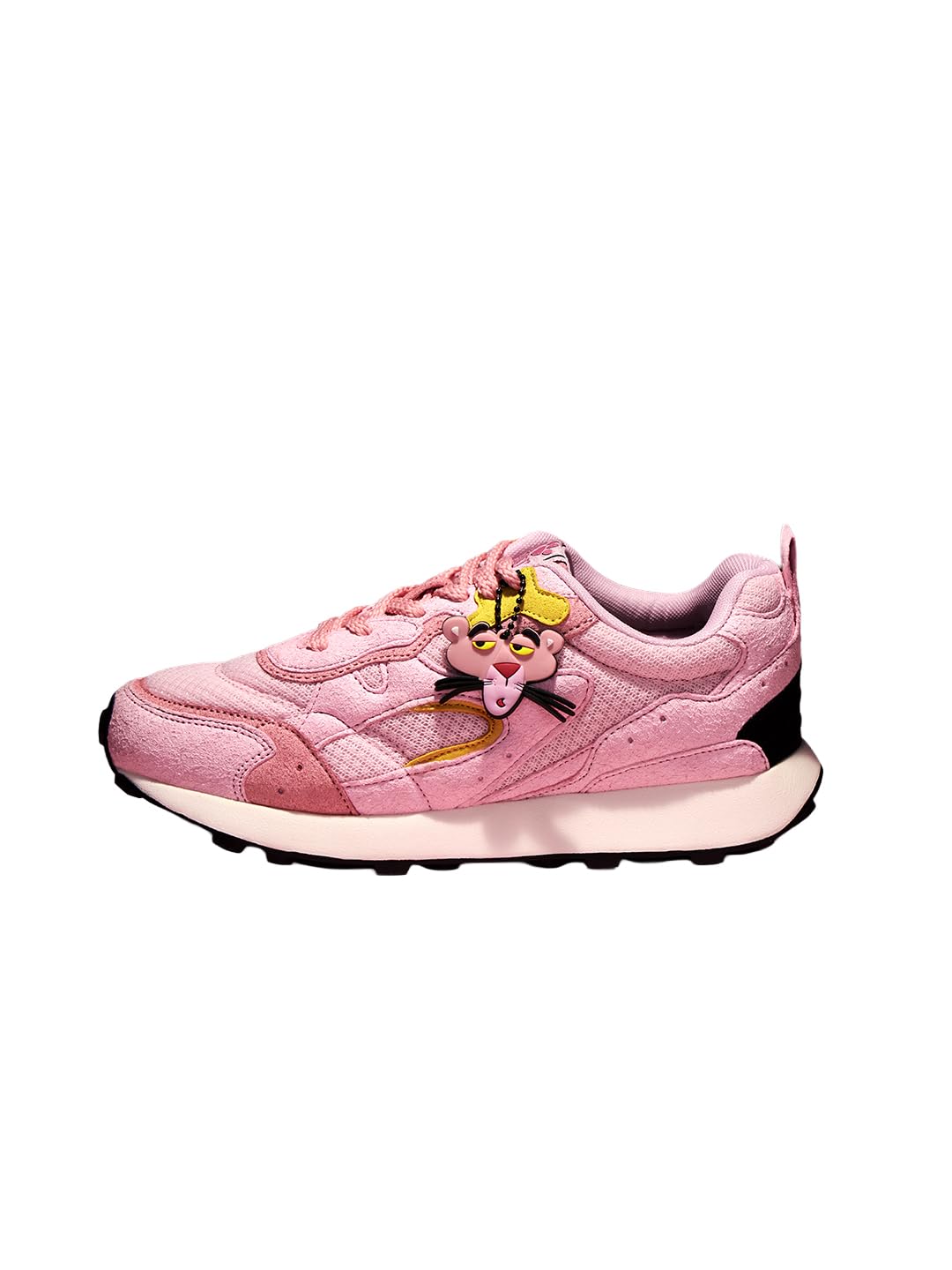 Pink Panther: Cool Cat Women and Girls Low Top Sneakers | Multi-Toned Pink & White Retro Trainer with Breathable Mesh, Cushioned Insole & Durable Outsole-image-39